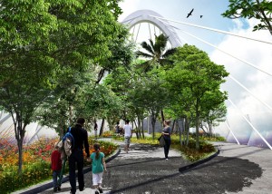 Vườn trên không Sky Garden