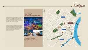 Vị trí trung tâm của Madison