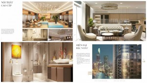 Nội thất sang trọng ở Vinhomes Golden River