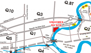 Vị trí kim cương của Vinhomes Goldens River