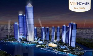 Phối cảnh Vinhomes ban đêm