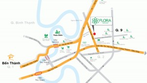 Vị trí Flora Anh Đào