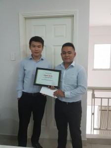 Tuyên dương anh Trần Quang Huy