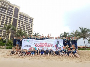 Teambuilding The Grand Hồ Tràm Strip Teambuilding bùng nổ tại bãi biển xinh đẹp