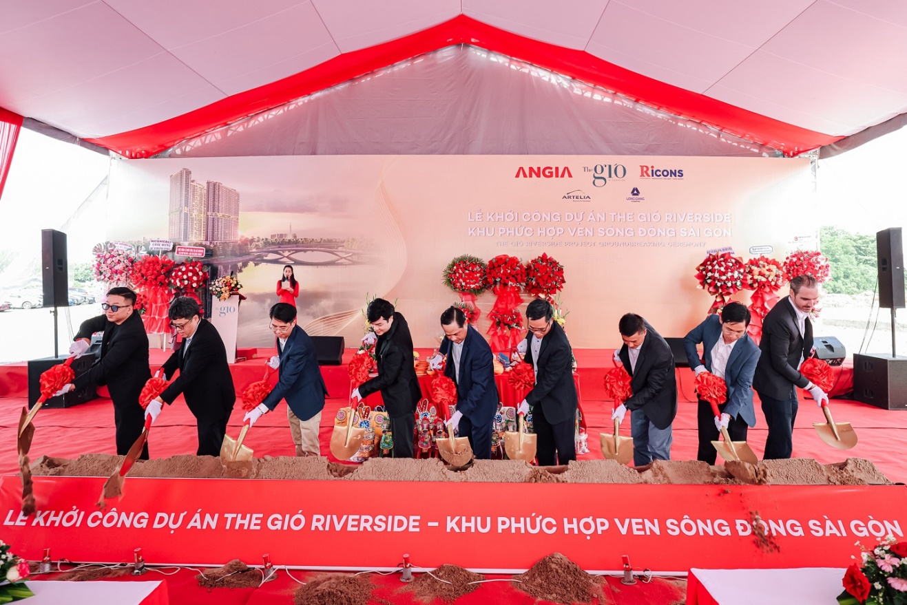 An Gia khởi công dự án The Gió Riverside quy mô 3.000 căn